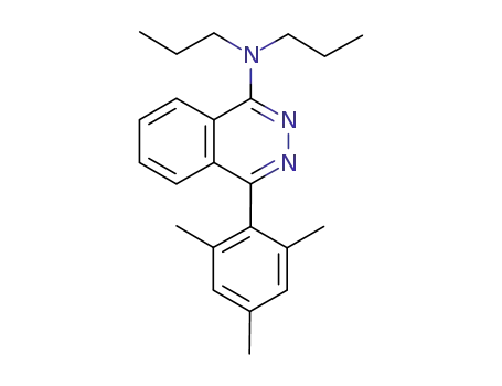 Molecular Structure of 873216-59-2 (1-Phthalazinamine, N,N-dipropyl-4-(2,4,6-trimethylphenyl)-)