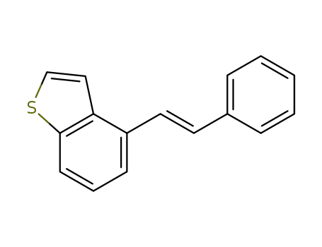 4-[(E)-2-phenylvinyl]benzo[b]thiophene