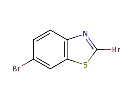 2,6-dibromo-benzothiazole cas no. 408328-13-2 98%