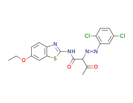 2-[(2,5-dichlorophenyl)azo]-N-(6-ethoxy-2-benzothiazolyl)-3-oxo-Butanamide