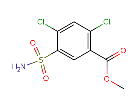 Benzoic acid, 5-(aminosulfonyl)-2,4-dichloro-, methyl ester
