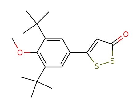 5-(3,5-di-(tert-butyl)-4-methoxyphenyl)-3H-1,2-dithiol-3-one