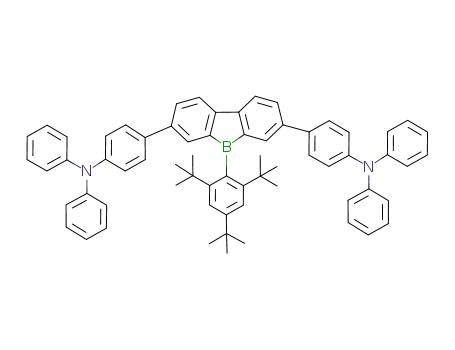 3,7-bis[p-(N,N-diphenylamino)phenyl]-5-(2,4,6-tri-t-butylphenyl)dibenzo[b,d]borole
