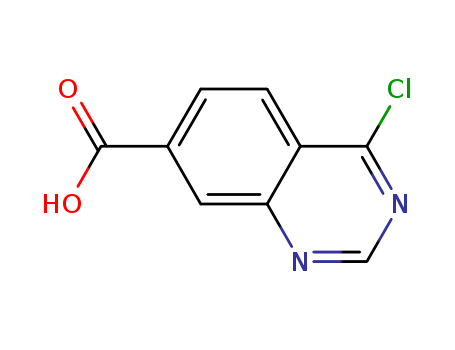 7-Quinazolinecarboxylic acid, 4-chloro-