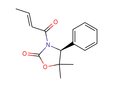 2-Oxazolidinone, 5,5-dimethyl-3-[(2E)-1-oxo-2-butenyl]-4-phenyl-, (4S)-