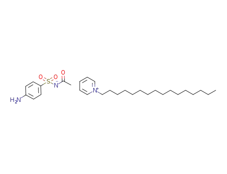 Molecular Structure of 934544-27-1 (hexadecylpyridinium sulfacetamide)