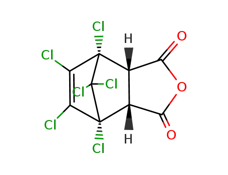 5-Norbornene-2,3-dicarboxylic anhydride, 1,4,5,6,7,7-hexachloro-