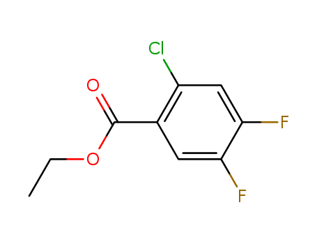 Benzoic acid, 2-chloro-4,5-difluoro-, ethyl ester