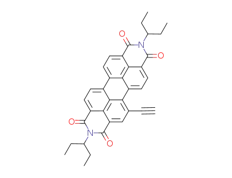 1-ethynyl-N,N'-bis(1-ethylpropyl)perylene-3,4:9,10-tetracarboxylic diimide