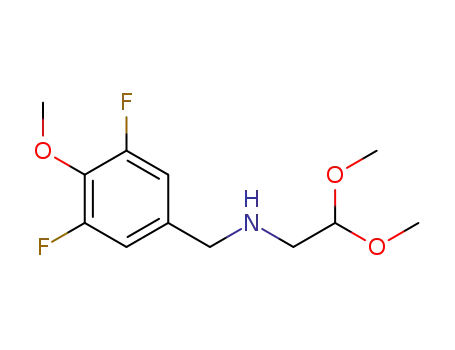 N-(3,5-difluoro-4-methoxybenzyl)-aminoacetaldehyde dimethyl acetal