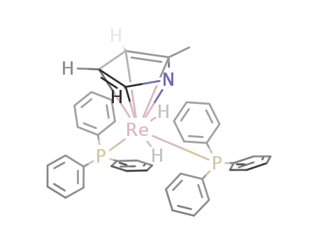 {(C<sub>6</sub>H<sub>5</sub>)3P}2ReH<sub>2</sub>(NC<sub>4</sub>H<sub>3</sub>(CH<sub>3</sub>))