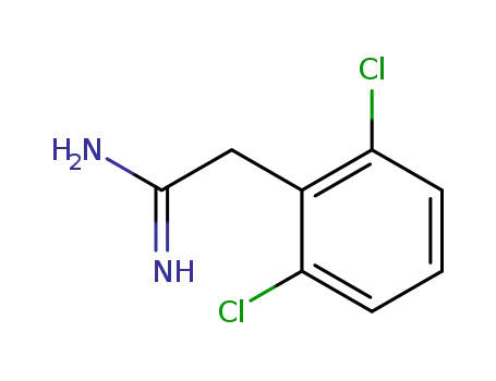 Molecular Structure of 78622-21-6 (2-(2,6-DICHLORO-PHENYL)-ACETAMIDINE)