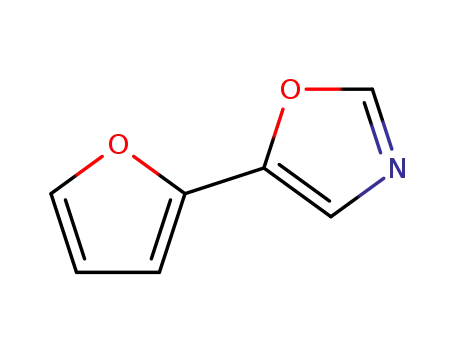 Molecular Structure of 70380-67-5 (5-(2-FURYL)-1,3-OXAZOLE)
