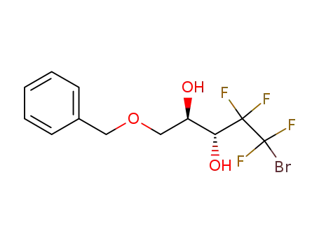 (3R,4R)-5-benzyloxy-1-bromo-1,1,2,2-tetrafluoropentane-3,4-diol