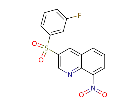3-(3-fluorophenylsulfonyl)-8-nitroquinoline