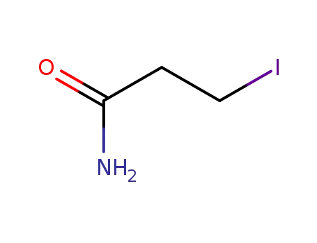 Molecular Structure of 21437-81-0 (Propanamide, 3-iodo-)