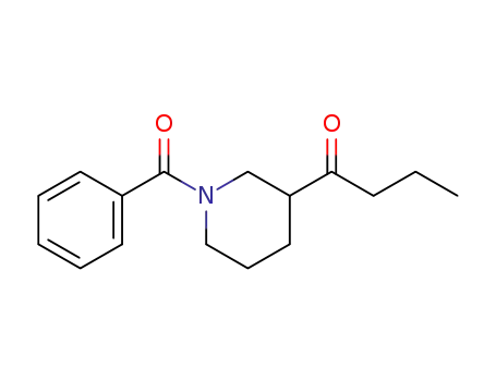 1-benzoyl-3-butyrylpiperidine