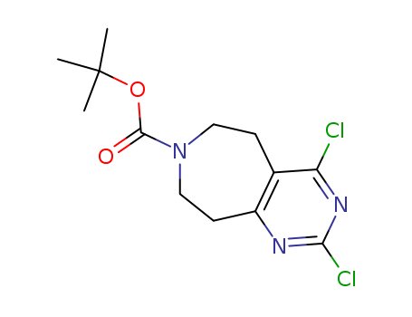 tert-Butyl 2,4-dichloro-5,6,8,9-tetrahydropyrimido-[4,5-d]azepine-7-carboxylate