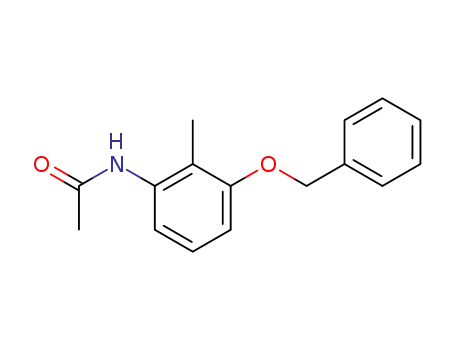 Acetamide, N-[2-methyl-3-(phenylmethoxy)phenyl]-