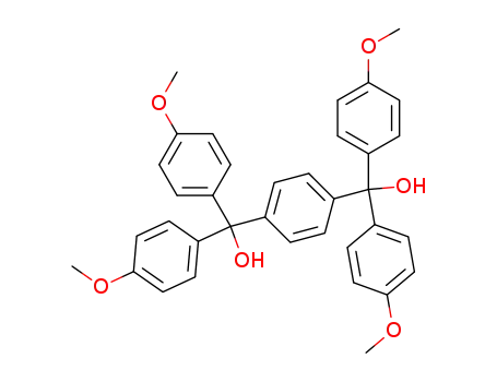 1,4-bis[bis(4-methoxyphenyl)hydroxymethyl]benzene