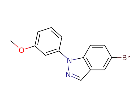 5-bromo-1-(3-methoxy-phenyl)-1H-indazole
