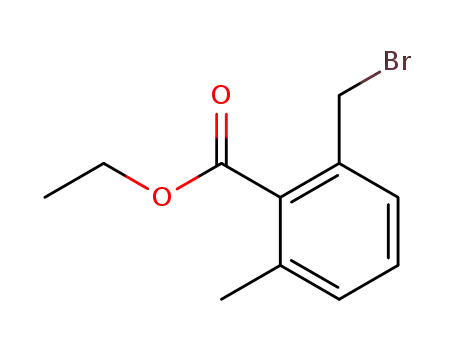 2-bromomethyl-6-methyl-benzoic acid ethyl ester