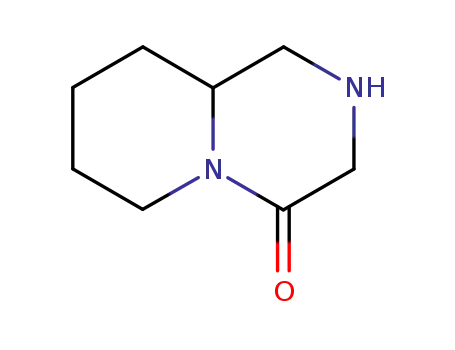 Molecular Structure of 109814-50-8 (Octahydro-4H-pyrido[1,2-a]pyrazin-4-one)
