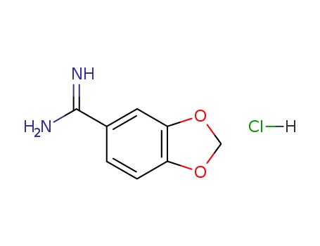 Benzo[1,3]dioxole-5-carboxamidine hydrochloride