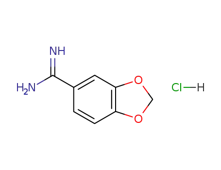 BENZO[1,3]DIOXOLE-5-CARBOXAMIDINE HYDROCHLORIDE