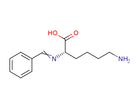 Molecular Structure of 16011-35-1 (N-benzylidene-L-lysine)