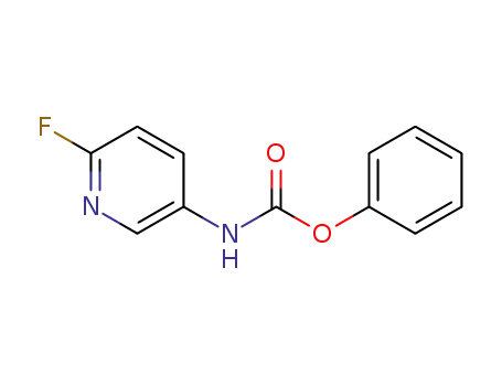 Molecular Structure of 1072811-68-7 (phenyl (6-fluoropyridin-3-yl)carbamate)