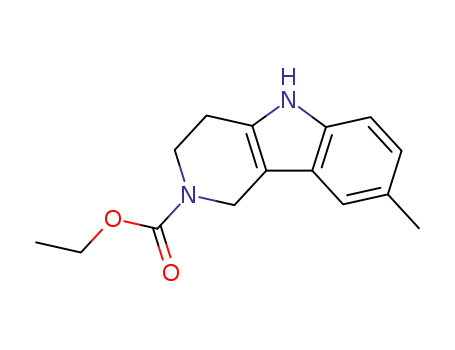 2H-Pyrido[4,3-b]indole-2-carboxylic acid, 1,3,4,5-tetrahydro-8-methyl-,
ethyl ester