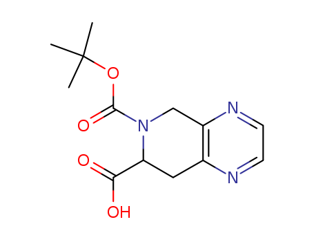 6-[(tert-butoxy)carbonyl]-5H,6H,7H,8H-pyrido[3,4-b]pyrazine-7-carboxylic acid