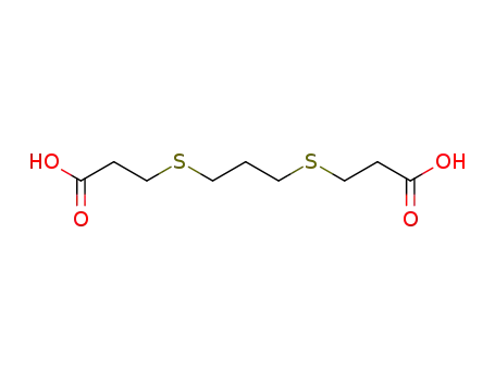 Molecular Structure of 16260-50-7 (Propanoic acid, 3,3'-[1,3-propanediylbis(thio)]bis-)