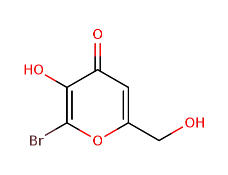 6-Bromo-5-hydroxy-2-hydroxymethyl-4-pyranone