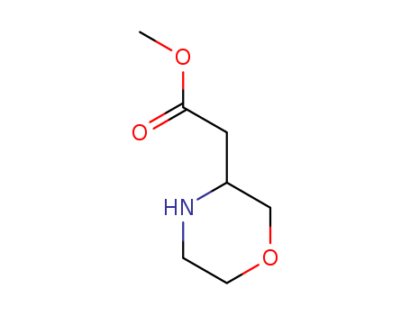 3-Morpholineacetic acid methyl ester HCl