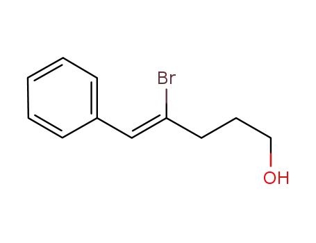4-bromo-5-phenylpent-4-en-1-ol