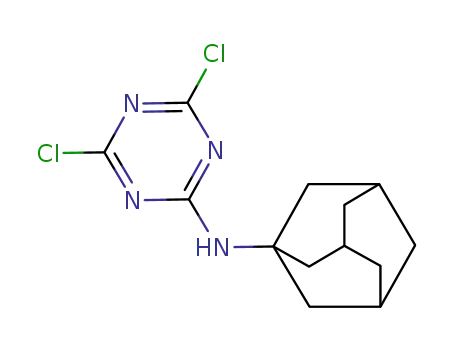 4,6-dichloro-2-(1-adamantylamino)-1,3,5-triazine