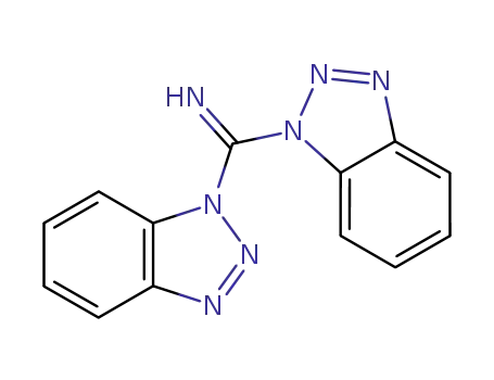 Molecular Structure of 28992-50-9 (Di(1H-benzo[d][1,2,3]triazol-1-yl)MethaniMine)