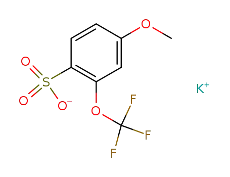 Benzenesulfonic acid, 4-methoxy-2-(trifluoromethoxy)-, potassium salt
