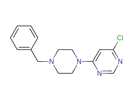 4-(4-Benzyl-1-piperazinyl)-6-chloropyrimidine