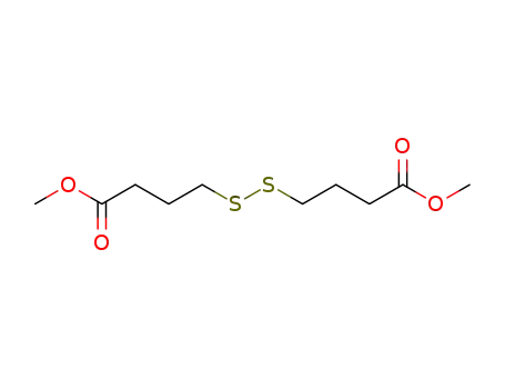 Molecular Structure of 60457-62-7 (methyl 4-[4-(methyloxy)-4-oxobutyl]disulfanylbutanoate)