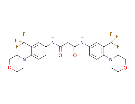 Propanediamide, N,N'-bis[4-(4-morpholinyl)-3-(trifluoromethyl)phenyl]-