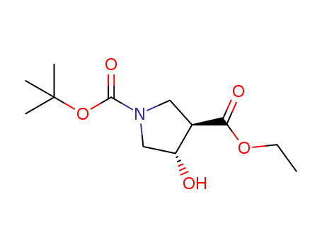 (3R,4S)-1-tert-butyl 3-ethyl 4-hydroxypyrrolidine-1,3-dicarboxylate