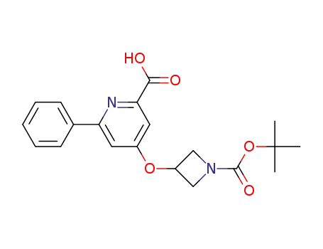 4-(1-tert-butoxycarbonyl-azetidin-3-yloxy)-6-phenyl-pyridine-2-carboxylic acid
