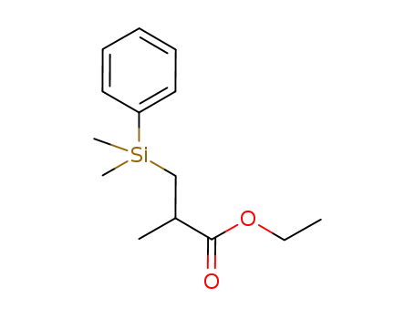 ethyl 3-(dimethylphenylsilyl)-2-methylpropanoate