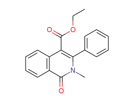 ethyl 2-methyl-1-oxo-3-phenyl-1,2-dihydroisoquinoline-4-carboxylate
