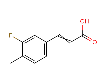 3-Fluoro-4-methylcinnamic acid