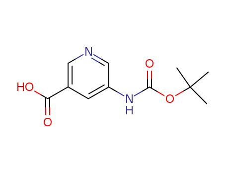 5-[(tert-Butoxycarbonyl)amino]nicotinic acid