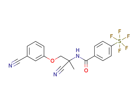 N-[1-cyano-2-(3-cyanophenoxy)-1-methylethyl]-4-(pentafluorothio)benzamide